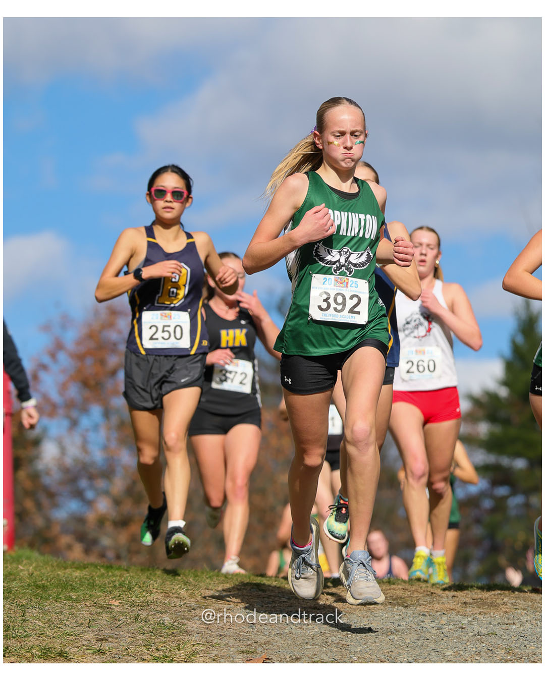Hannah Clarner, Hopkinton, P213, 23:27.17 - New England Cross Country State Championship - Thetford Vt - November 8, 2025 File: ./dir-1-Girls-Championship/251108-2025-New England-Cross-Country-Championships-Thetford-VT-164-296A2867.jpg Hannah Clarner, Hopkinton, P213, 23:27.17 - New England Cross Country State Championship - Thetford Vt - November 8, 2025 – 2025 New Englan…